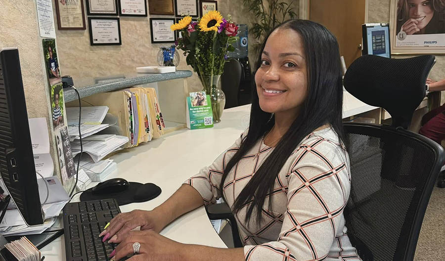 Shameka at Apollonia Dental Long Beach